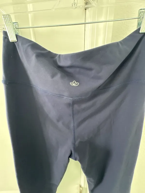 Yogipace High Waisted Leggings Navy Blue Size L - Image 5
