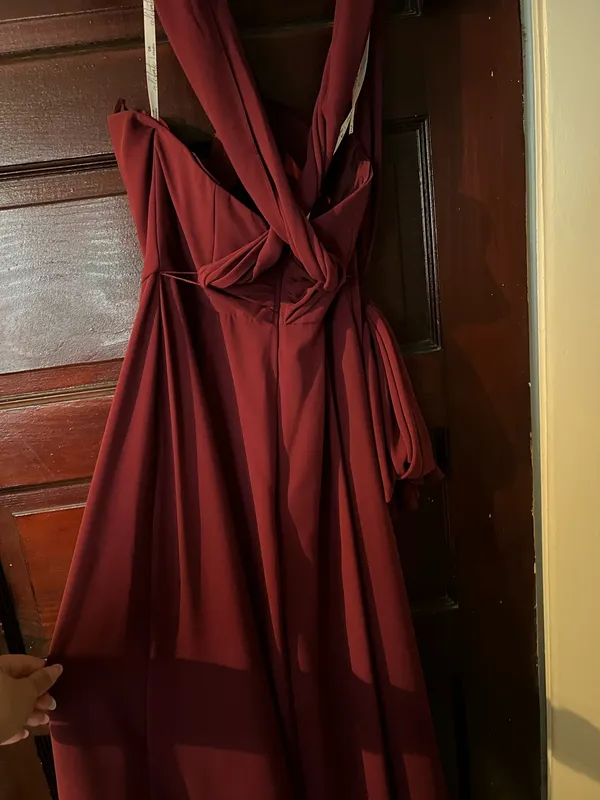 Long formal dress Red Size 0 - Image 2