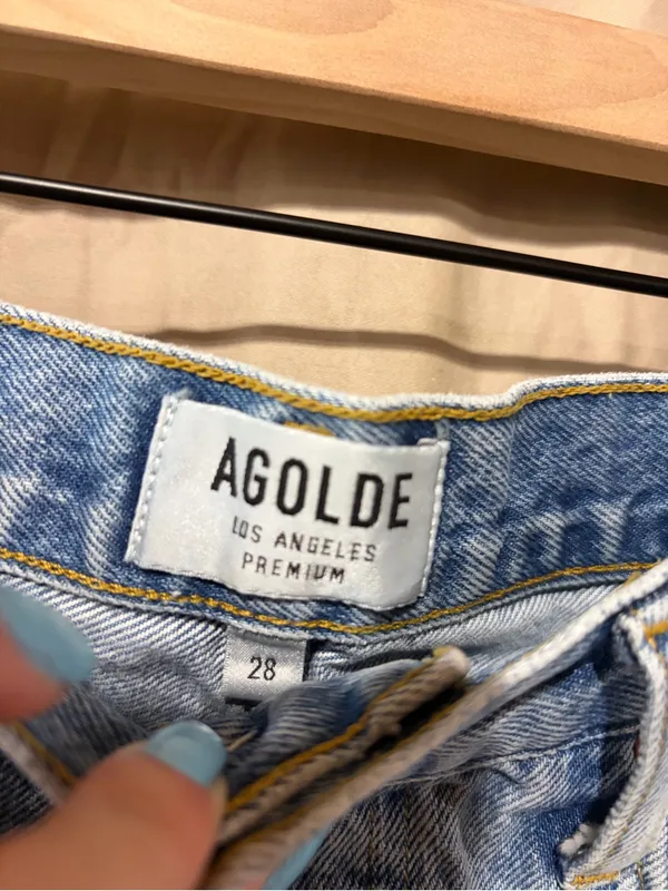 Agolde Parker jeans shorts - Image 2
