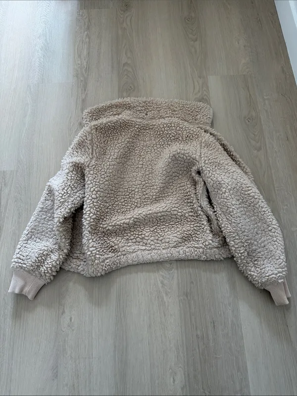 Abercrombie & Fitch Sherpa Jacket - Well Loved - Small - Image 6