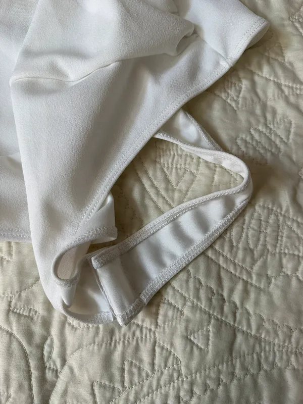 Vestique White Bodysuit - Image 4