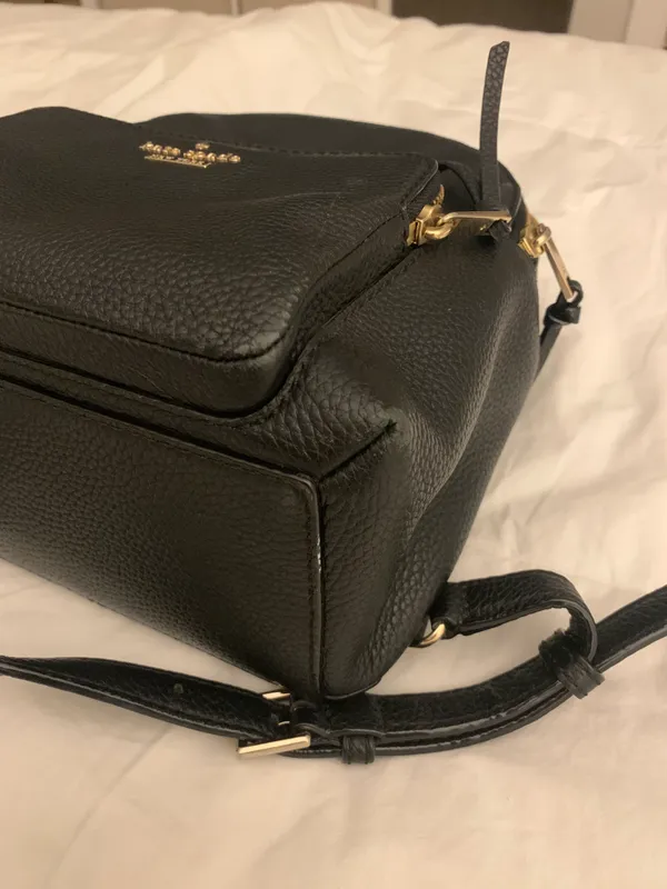 Kate Spade Black Mini Backpack - Image 3