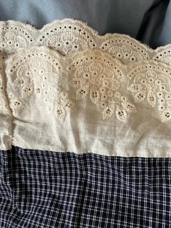 Cottagecore Style Skirt Blue - Image 3