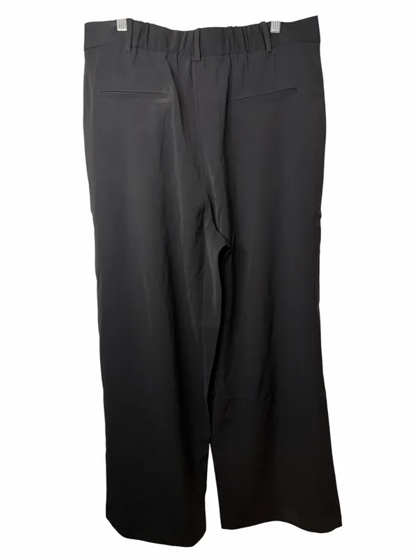 French Connection Black Pleated Wide Leg Pants NWT - Image 2