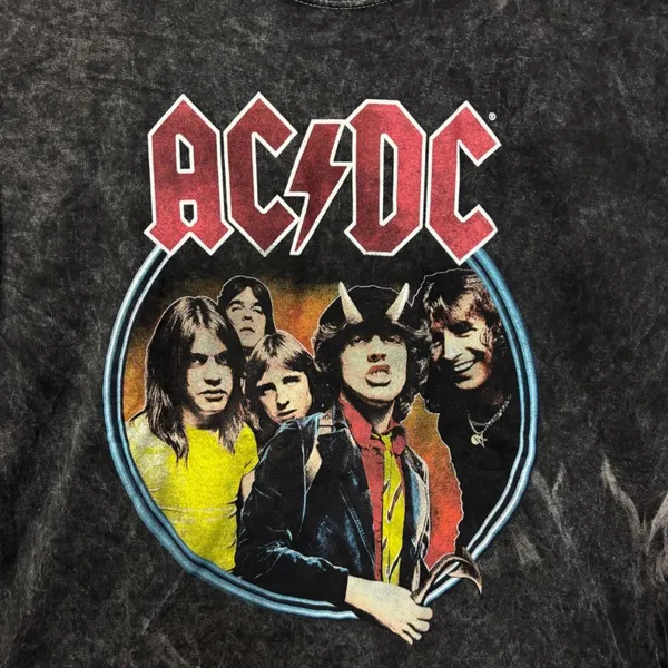 AC/DC high way to hell tour Tshirt size large - Image 2