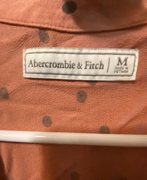 Abercrombie And Fitch Light Cropped Shirt Jacket - Image 2