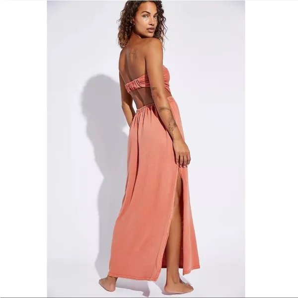 Free People Tangelica Tube Maxi Dress Strapless - Image 5