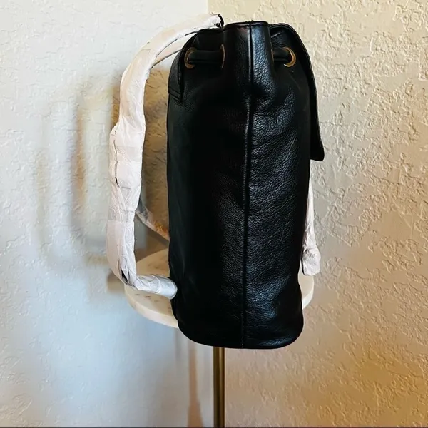 Frye Jade‎ Studded Leather Backpack, ADJUSTABLE Chain/Leather Strap, Black, NWT - Image 10