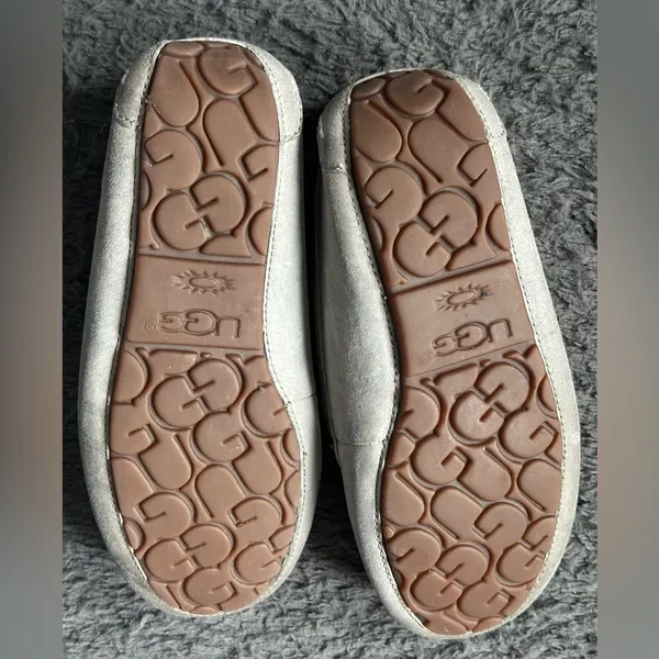UGG Ansley water resistant suede slippers size 7 - Image 6
