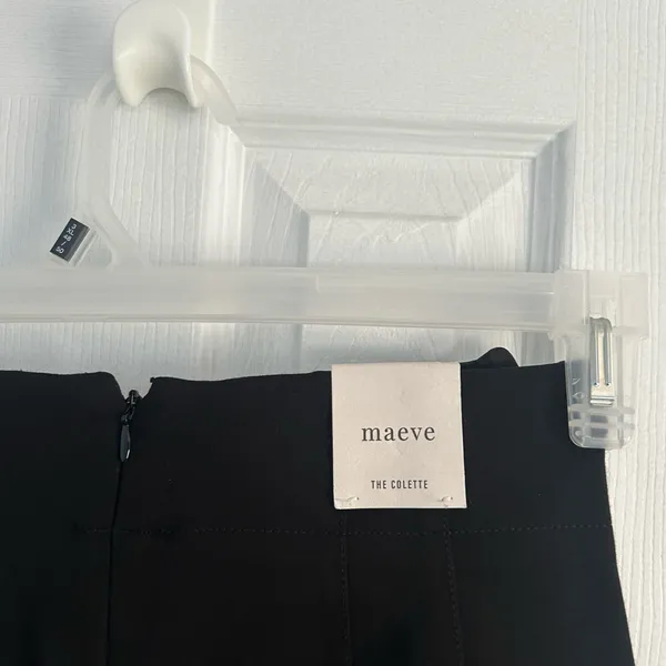 Maeve By Anthropologie The Colette Crop Bow Waist Sparkle Pants Sz 27 NWT - Image 7