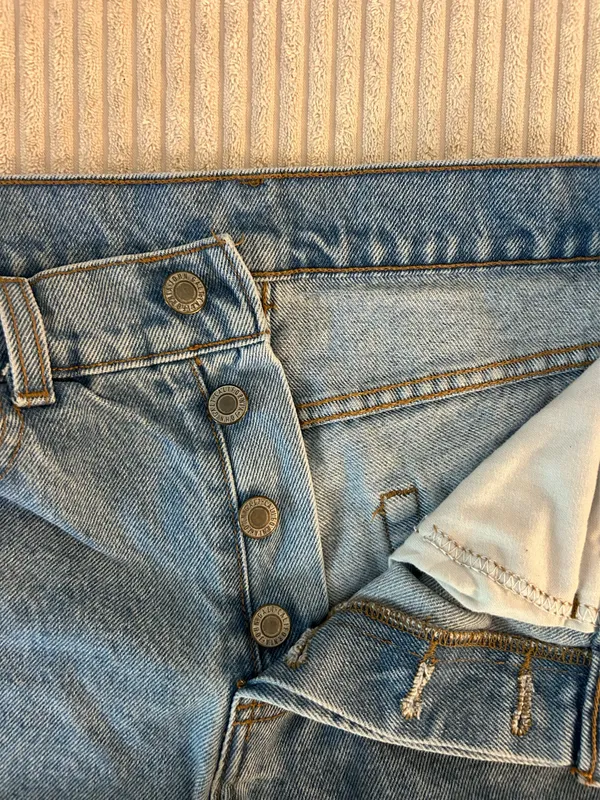 S Brandy Melville Jean Shorts - Image 2