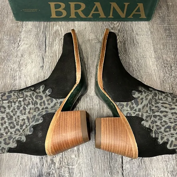 Buck & Brana NIB Montana Fashion Leather Booties 7.5 - Image 12