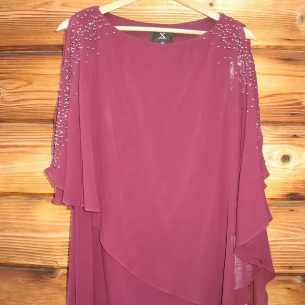 NWT X Xscape Stretch Jersey Dress - Image 5