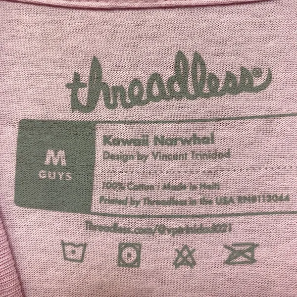 Norwal pink Tshirt size medium - Image 4