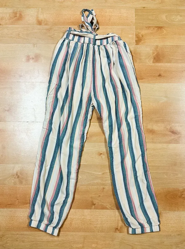 American Eagle Striped Casual Joggers - Image 5