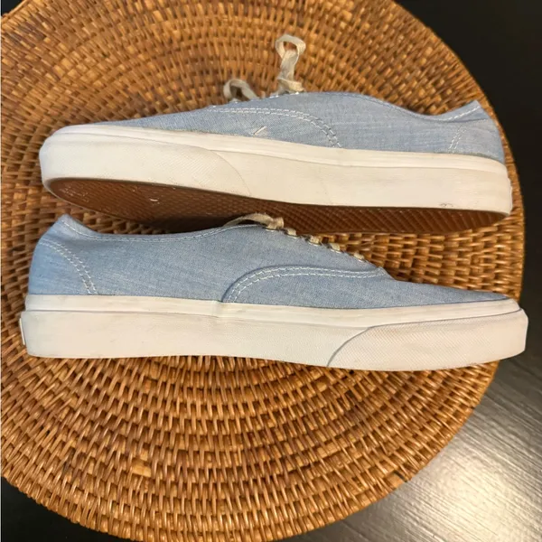 Vans Sky Blue Canvas Sneakers‎ - Image 8
