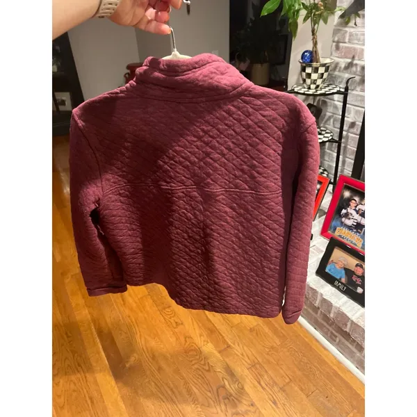 Patagonia Organic Cotton Quilt Snap-T® Pullover Womens XS - Image 2