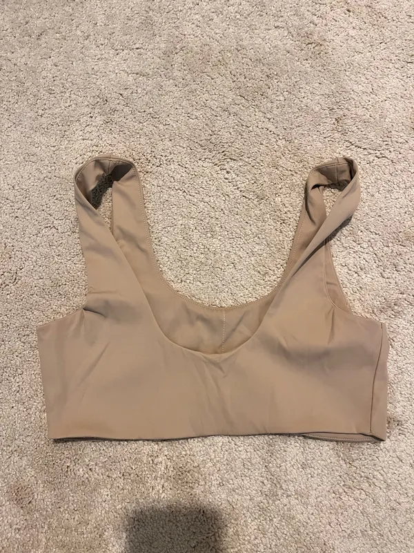 Tan Sports Bra - Image 2