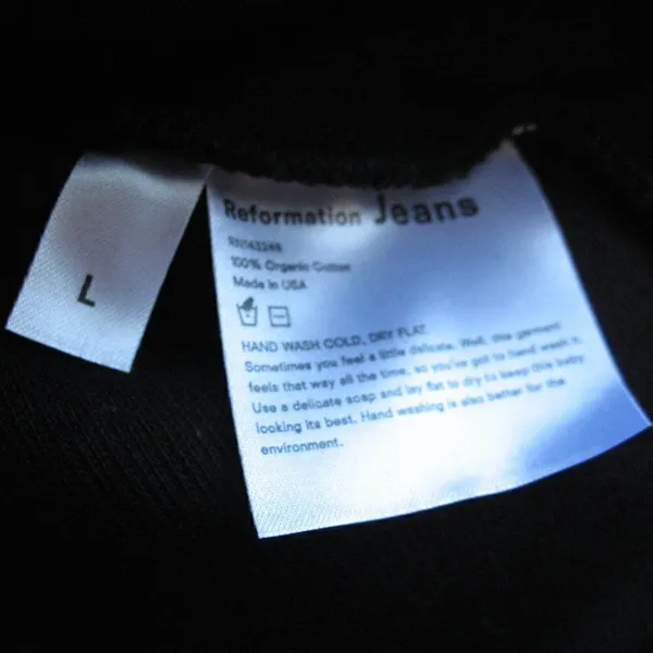 NWT Reformation Cropped Ribbed Pullover Top - Image 8