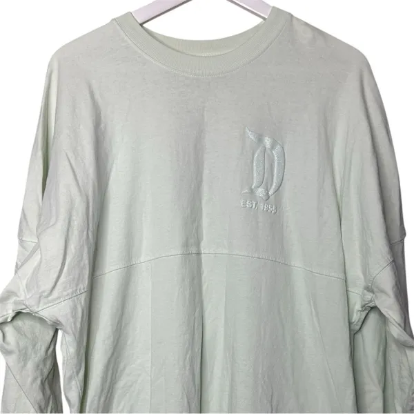 Disney Parks Disneyland Resort Spirit Jersey Size Medium Pastel Green - Image 7