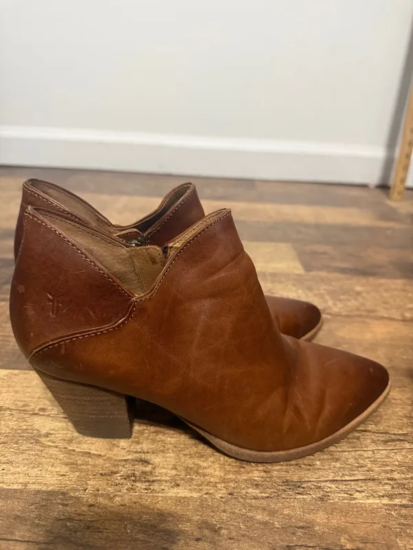 Frye Reed shootie leather ankle boots - Image 6