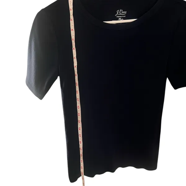 J. Crew Dark Blue Perfect Fit Tee - Image 5