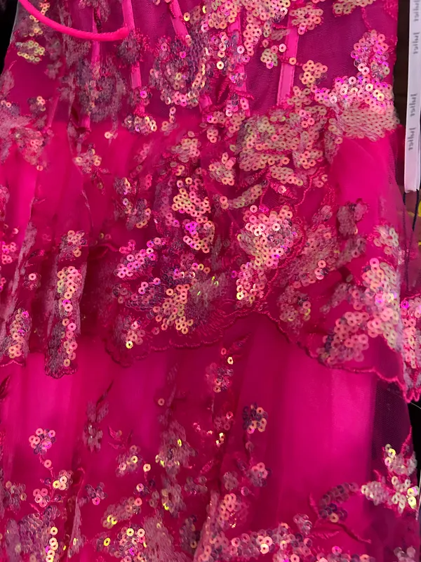 PromGirl Pink Homecoming Dress - Image 3