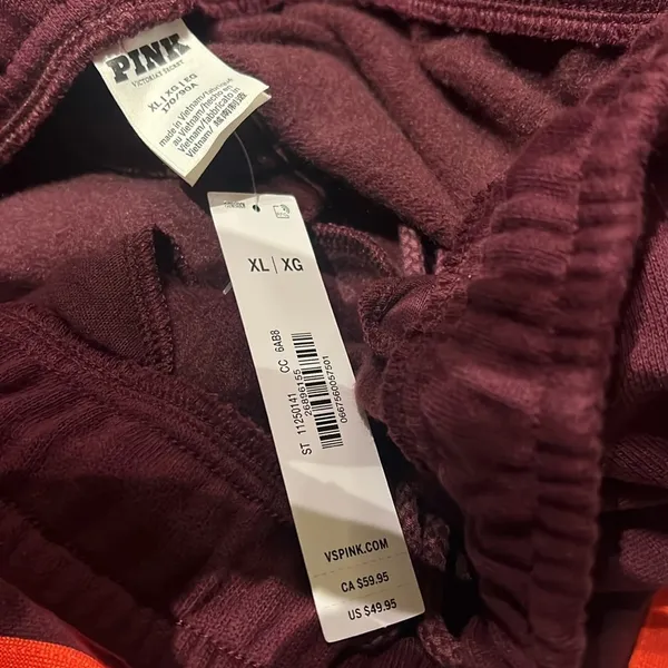 PINK Victoria's Secret Ivy Fleece Relaxed Sweatpants - Image 4
