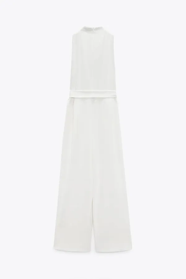 ZARA jumpsuit white romper kaftan - Image 12