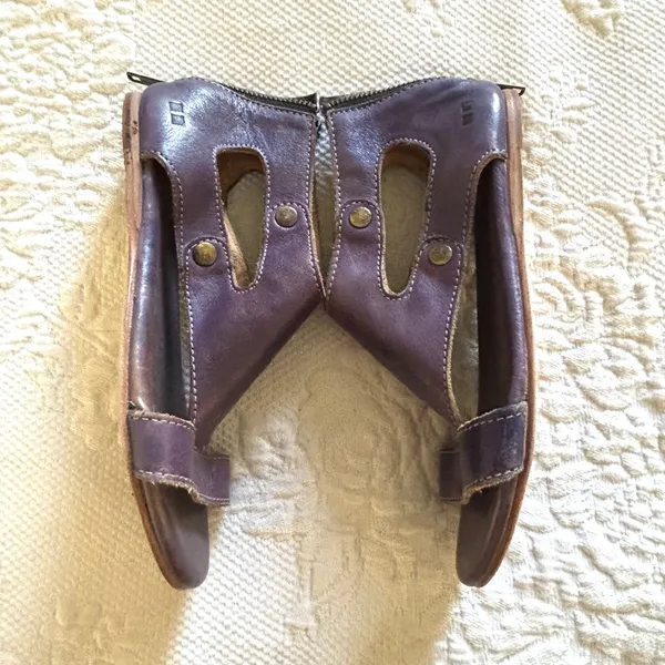 Bed Stu Soto sandals shoes leather size 6 - Image 6