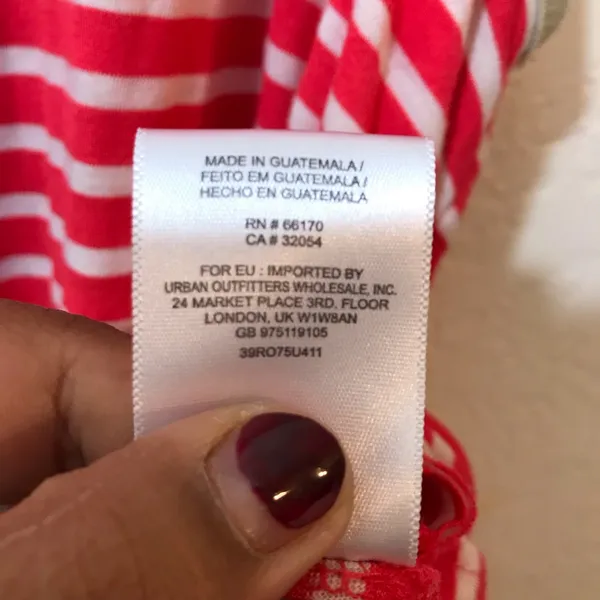 We the free striped tank top SZ S/P - Image 5