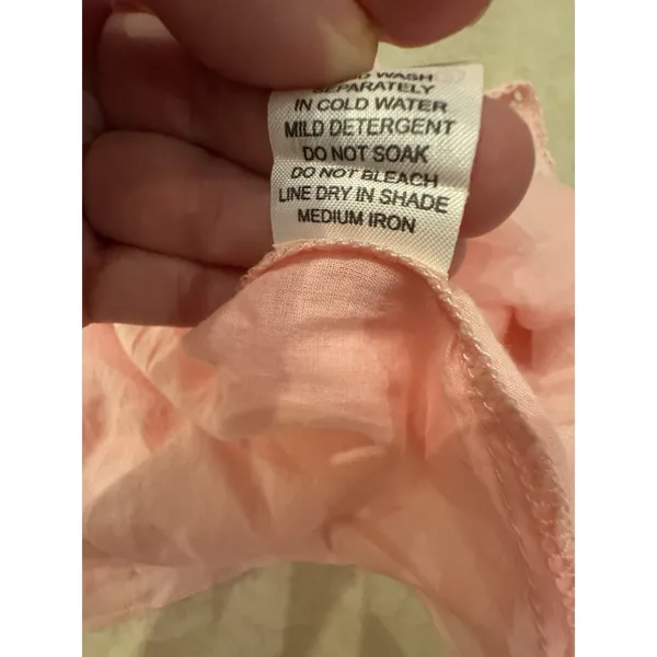 MELISSA ODABASH Debbie One Shoulder Ruffled Voile Mini Dress‎ Size Medium Pink - Image 8