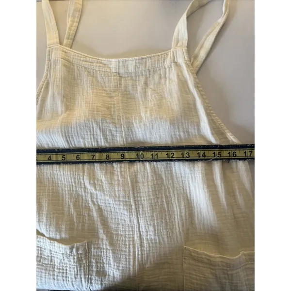 women’s cotton Overalls Romper medium - Image 7