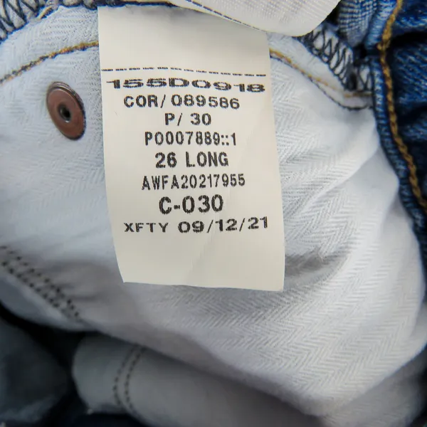Abercrombie & Fitch The Dad Jean High Rise Straight Leg Curve Love Jeans 2 Long - Image 8