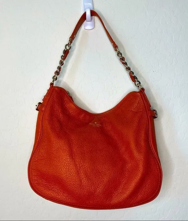 Kate Spade ♠️ Finley Satchel/Shoulder Bag in Burnished Geranium 🍊 - Image 9