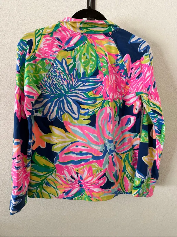 Lilly Pulitzer Skipper Popover Quarter Zip in Rare Print - Image 7