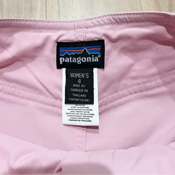 Patagonia Pink Nylon Womans Board Shorts - Image 5