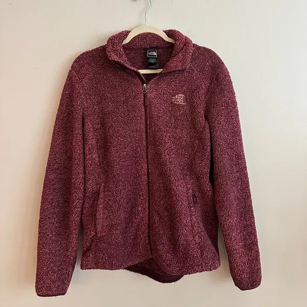 Women's The North Face Osito Jacket - Reddish Pink - Size L - Image 2