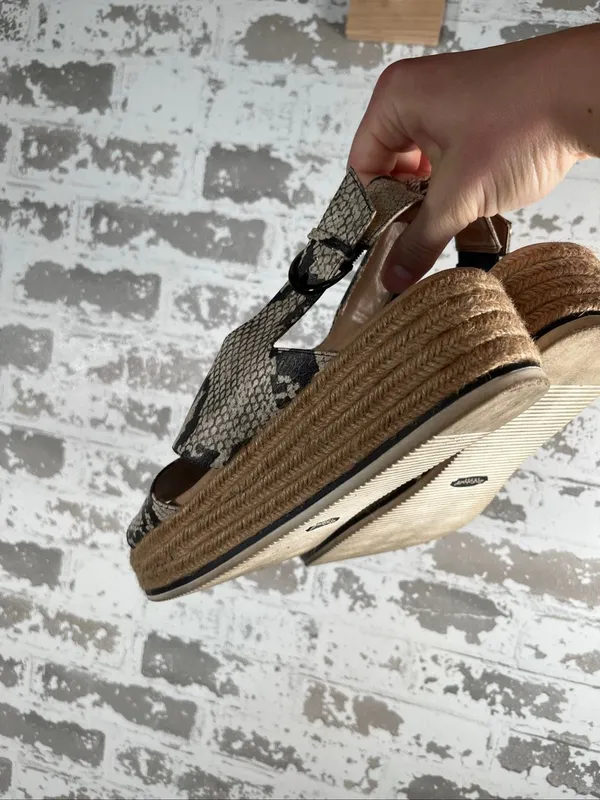 Dr. Scholls | women snake print platform sandals - Image 3