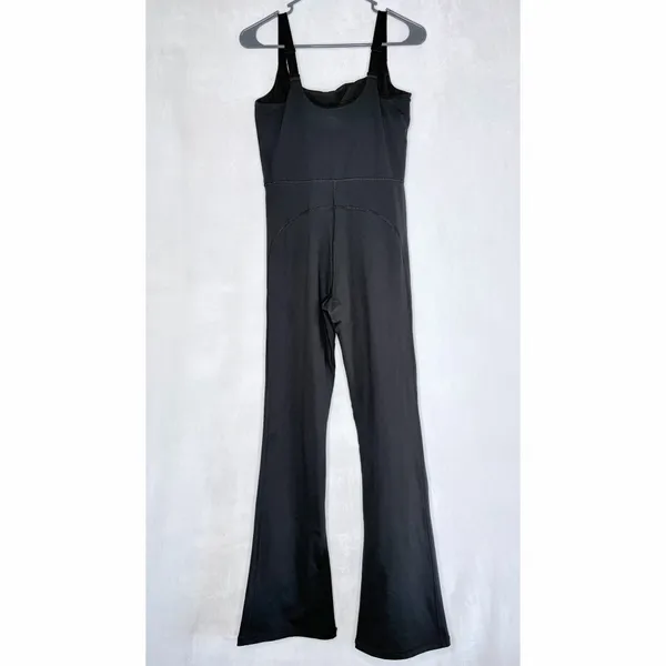 Offline By Aerie Black The Hugger Bootcut Jumpsuit - Image 8