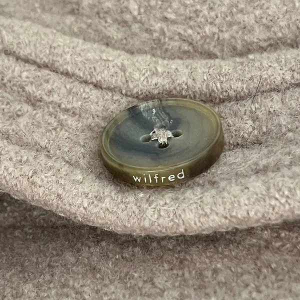 Wilfred Free Aritzia Ganna Shirt Jacket Camel Tan Boiled Wool‎ Shacket Small - Image 9