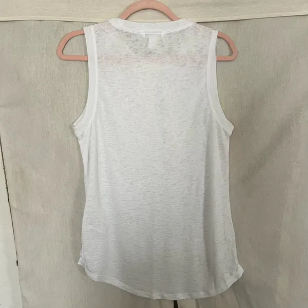 Athleta White Breezy Tank Top  - Image 7