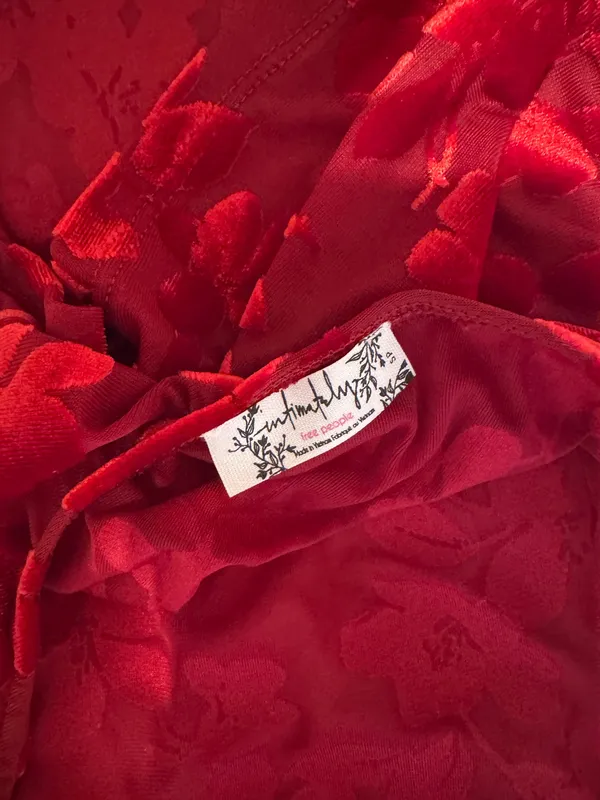 Free People Top Tank Intimately red lace - Image 3