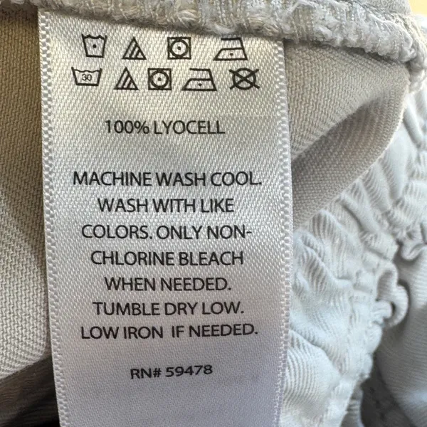 C&C California Women's Lyocell Cargo Jogger Pants Gray Small Utility Relaxed Fit - Image 7