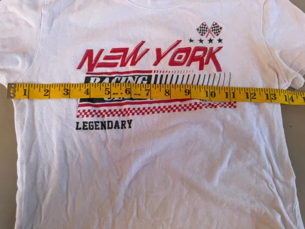 Popular 21 New York Racing Club Medium White T-Shirt - Image 5