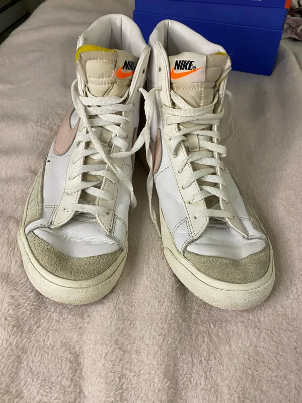 Nike Blazer Mid '77 Vintage White Pink Women Size 8.5 - Image 2