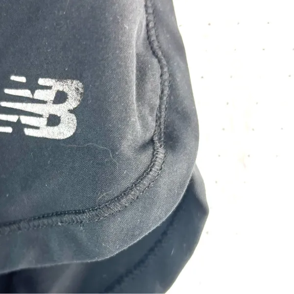 New Balance L Black Athletic Running Shorts - Image 6