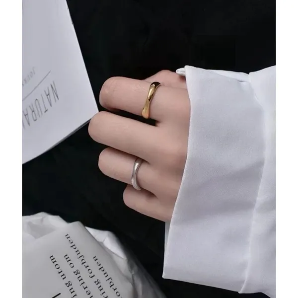 Boutique NEW 14k Yellow Gold Wave Ring | Gold‎ Plated Sterling Silver - Image 10