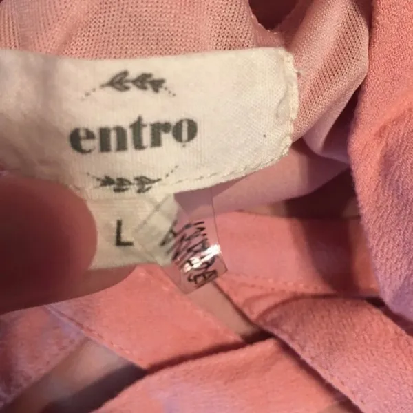 Entro large light pink tunic‎ - Image 4