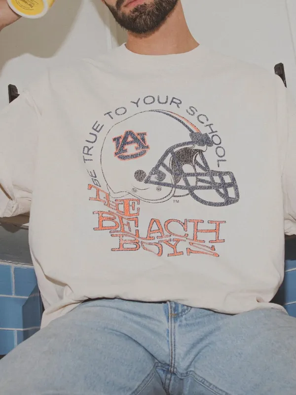 Livy Lu The Beach Boys x Auburn Vintage Inspired Graphic Tee (Unisex) - Image 2